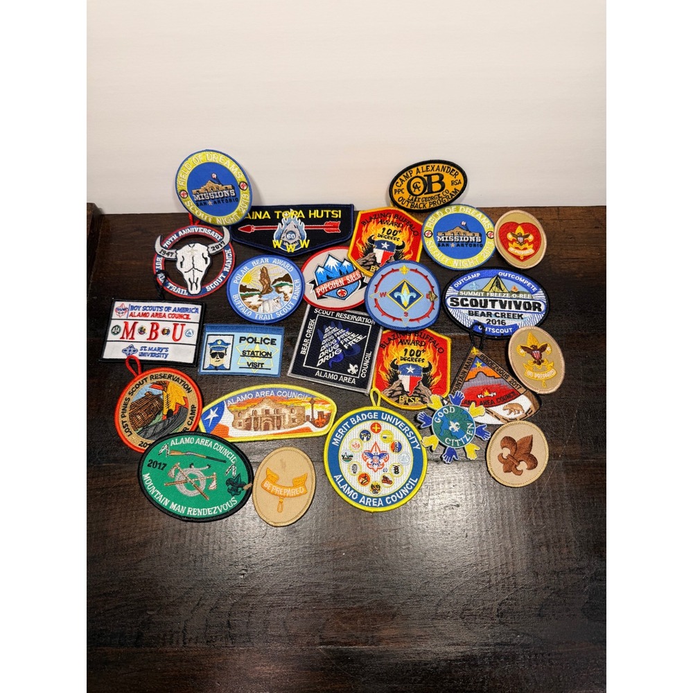 Boy Scouts of America BSA Patches Lot Various‎ Councils Events Programs